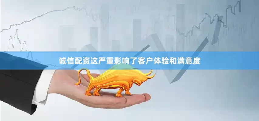 诚信配资这严重影响了客户体验和满意度